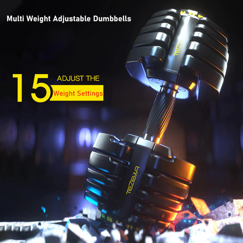 All in One Adjustable Weights Dumbbells